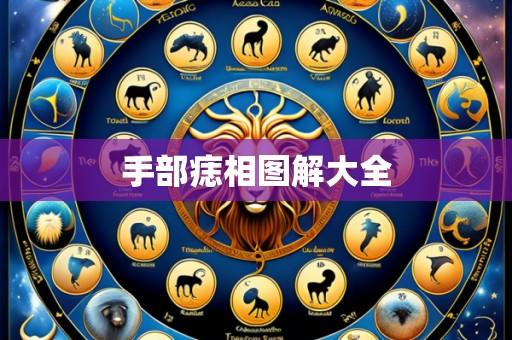 手部痣相图解大全