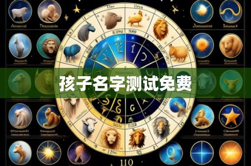 孩子名字测试免费