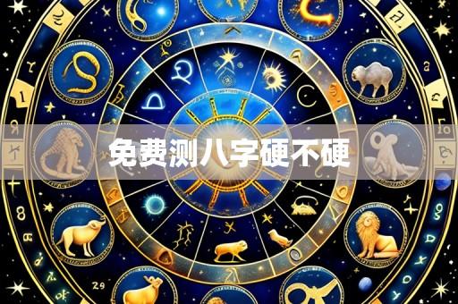 免费测八字硬不硬