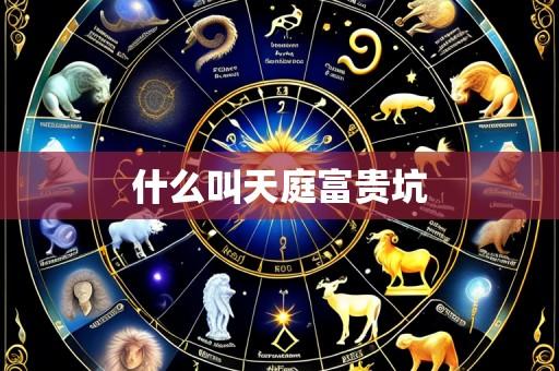 什么叫天庭富贵坑