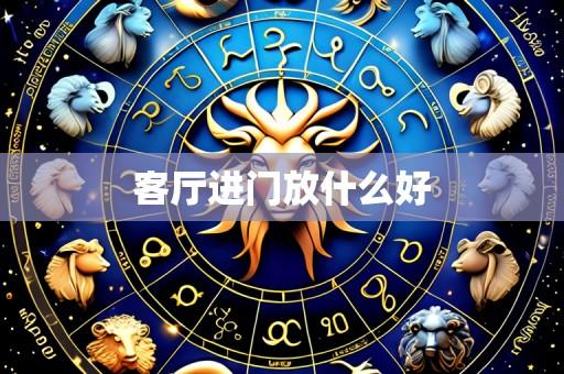 客厅进门放什么好
