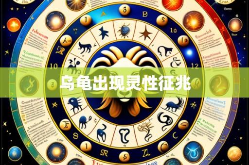 乌龟出现灵性征兆
