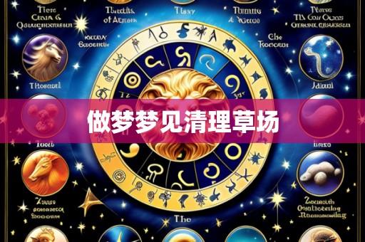 做梦梦见清理草场
