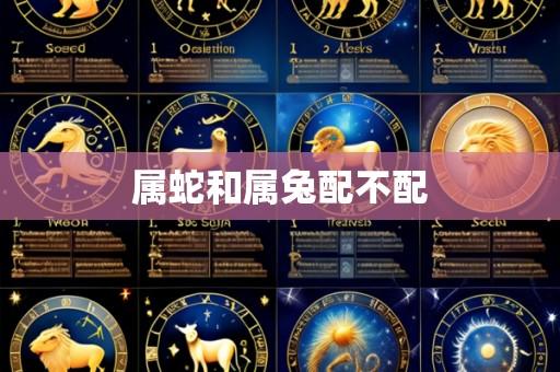 属蛇和属兔配不配