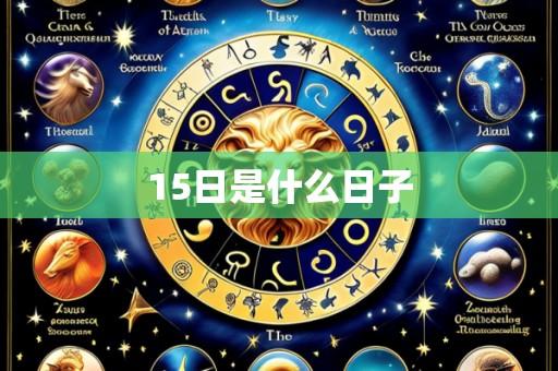 15日是什么日子
