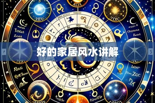 好的家居风水讲解