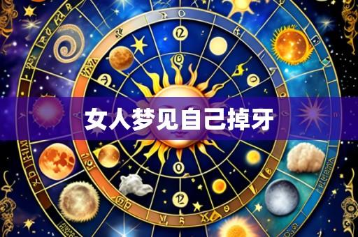女人梦见自己掉牙