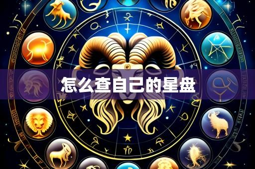 怎么查自己的星盘