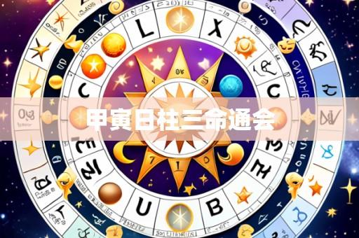 甲寅日柱三命通会