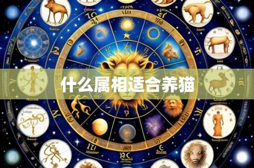 什么属相适合养猫