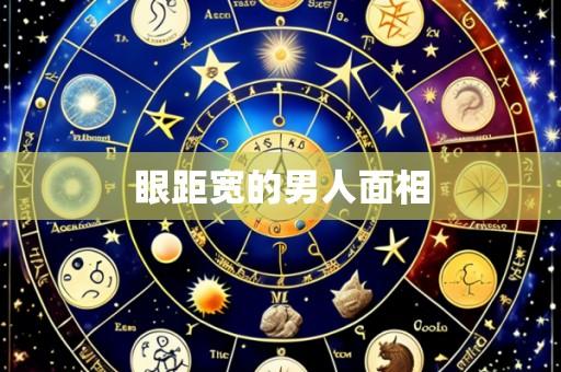 眼距宽的男人面相