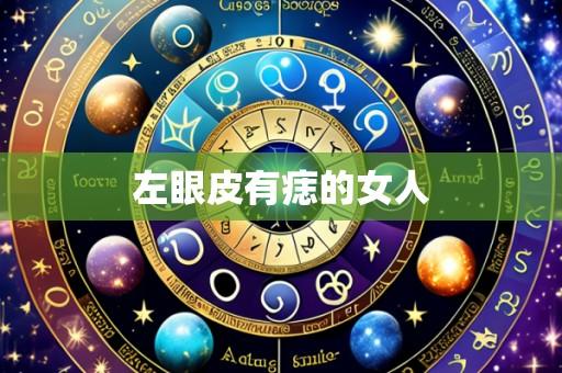 左眼皮有痣的女人