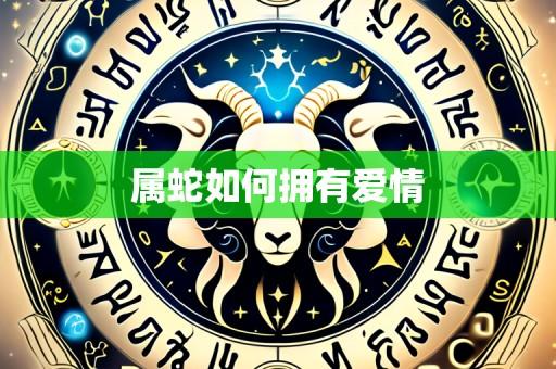 属蛇如何拥有爱情