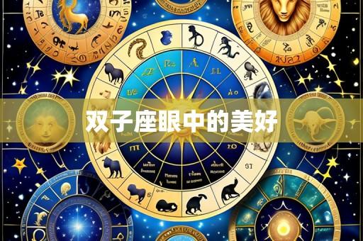 双子座眼中的美好