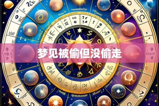 梦见被偷但没偷走