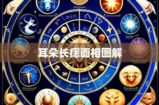 耳朵长痣面相图解