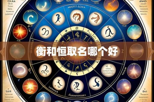 衡和恒取名哪个好