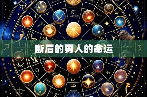 断眉的男人的命运