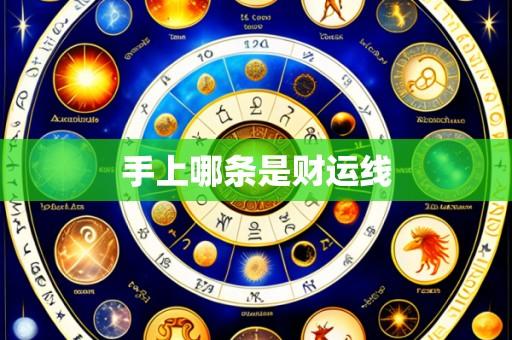 手上哪条是财运线