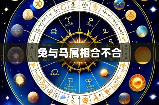 兔与马属相合不合