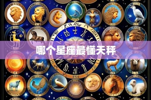哪个星座最懂天秤