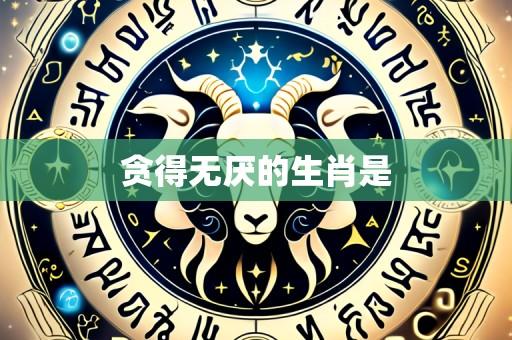 贪得无厌的生肖是
