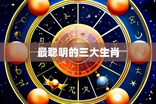 最聪明的三大生肖