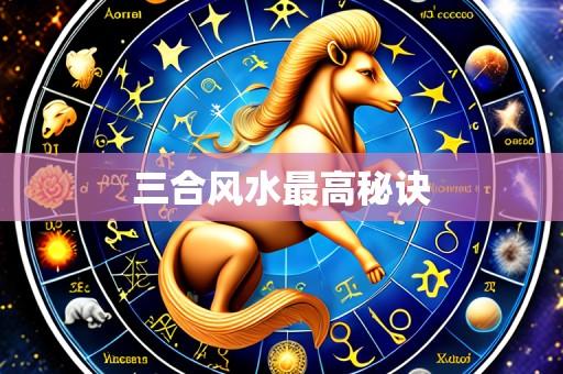 三合风水最高秘诀