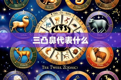三凸鼻代表什么