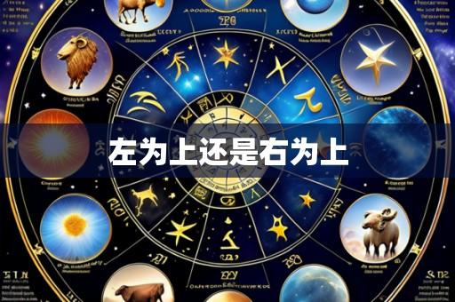 左为上还是右为上