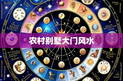 农村别墅大门风水