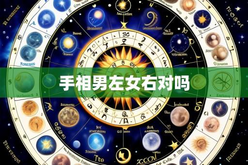 手相男左女右对吗