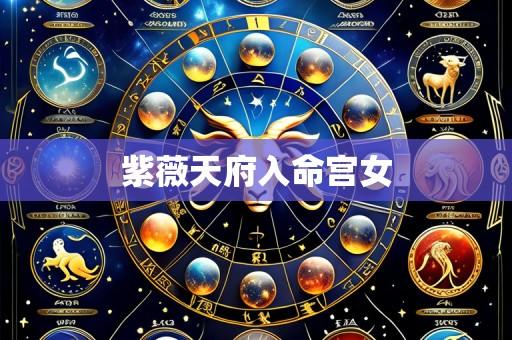 紫薇天府入命宫女