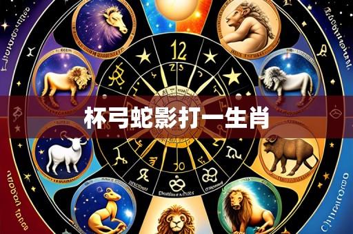 杯弓蛇影打一生肖
