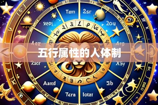 五行属性的人体制