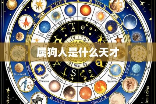 属狗人是什么天才