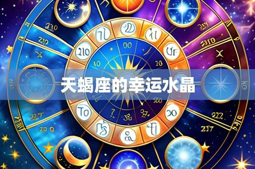 天蝎座的幸运水晶