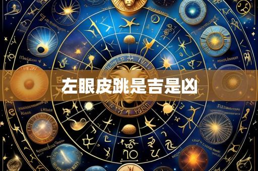 左眼皮跳是吉是凶