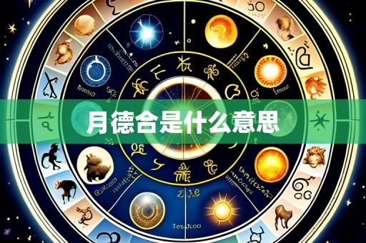 月德合是什么意思