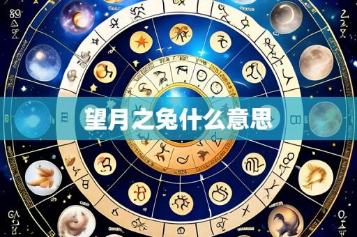 望月之兔什么意思