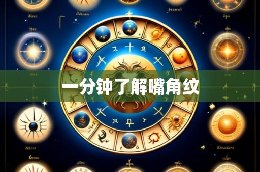 一分钟了解嘴角纹