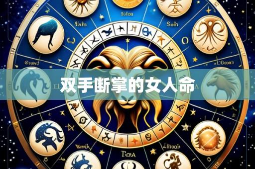 双手断掌的女人命