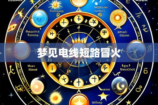 梦见电线短路冒火