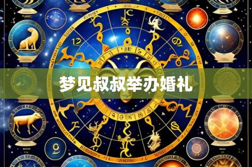 梦见叔叔举办婚礼