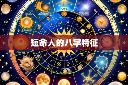 短命人的八字特征