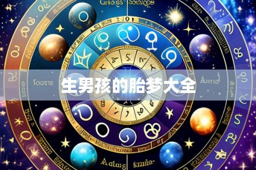 生男孩的胎梦大全