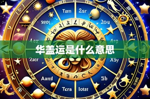 华盖运是什么意思