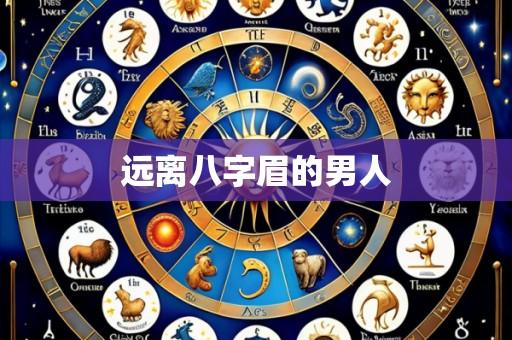 远离八字眉的男人