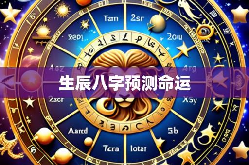 生辰八字预测命运