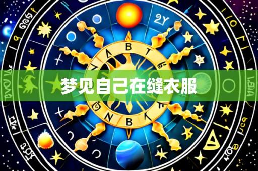 梦见自己在缝衣服